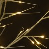 Sapin de Noël 220 LED blanc chaud Saule 2,2 m Int/Ext 639099639099