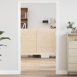 Portes battantes Naturel 80 x 50 cm Bois de pin massif 639106639106
