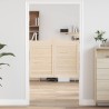 Portes battantes Naturel 80 x 50 cm Bois de pin massif 639106639106