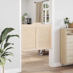 Portes battantes Naturel 80 x 50 cm Bois de pin massif 639106639106