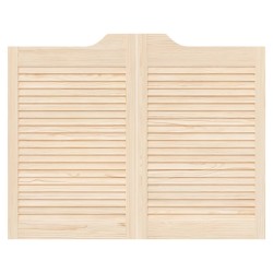 Portes battantes Naturel 80 x 50 cm Bois de pin massif 639106639106