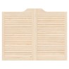 Portes battantes Naturel 80 x 50 cm Bois de pin massif 639106639106