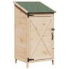 Abri de jardin avec toit Naturel 59,5 x 56 x 113,5 cm 639108639108