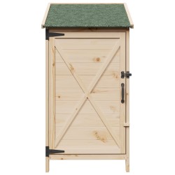Abri de jardin avec toit Naturel 59,5 x 56 x 113,5 cm 639108639108