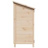 Abri de jardin avec toit Naturel 59,5 x 56 x 113,5 cm 639108639108