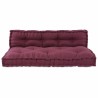 Coussin de canapé sur palette 2 pcs Marron 120 x 80 x 38 cm 639128639128