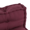Coussin de canapé sur palette 2 pcs Marron 120 x 80 x 38 cm 639128639128