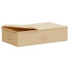 Boîte de rangement 6 pcs Crème 70 x 40 x 18 cm Tissu intissé 639129639129