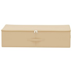 Boîte de rangement 6 pcs Crème 70 x 40 x 18 cm Tissu intissé 639129639129