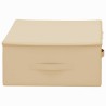 Boîte de rangement 6 pcs Crème 70 x 40 x 18 cm Tissu intissé 639129639129