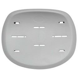 Bestway Siège de spa Gris 40,8 x 31,5 x 20 cm PP et acier inoxydable 639131639131