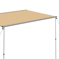 Auvent de camping-car et caravane 3x2,5x2,15 m Beige 639157639157