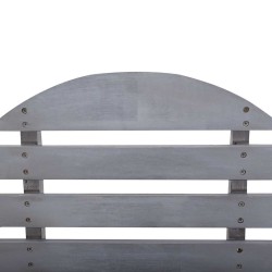 Chaise Adirondack Bois d'acacia massif Gris 639168639168