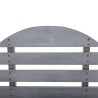 Chaise Adirondack Bois d'acacia massif Gris 639168639168