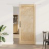 Porte coulissante ORKDAL Naturel et Blanc 86 x 211 cm 639172639172