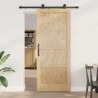 Porte coulissante ORKDAL Naturel 86 x 211 cm Bois de pin massif 639173639173