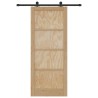 Porte coulissante ORKDAL Naturel 86 x 211 cm Bois de pin massif 639173639173