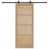 Porte coulissante ORKDAL Naturel 86 x 211 cm Bois de pin massif 639175639175