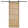 Porte coulissante ORKDAL Naturel 86 x 211 cm Bois de pin massif 639177639177