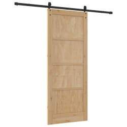 Porte coulissante ORKDAL Naturel 86 x 211 cm Bois de pin massif 639177639177