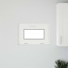 Fenêtre de sous-sol RISOR 60 x 40 cm PVC et verre Blanc 639185639185