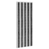 Rideau anti-insectes en chenille Gris et Noir 90 x 220 cm 639191639191
