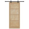 Porte coulissante ORKDAL Naturel 86 x 211 cm Bois de pin massif 639192639192