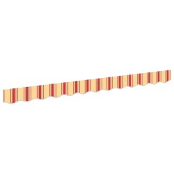 Remplacement de lambrequin Jaune et Orange 2,5 m Polyester 639193639193