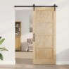 Porte coulissante ORKDAL Naturel 86 x 211 cm Bois de pin massif 639207639207
