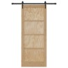 Porte coulissante ORKDAL Naturel 86 x 211 cm Bois de pin massif 639207639207