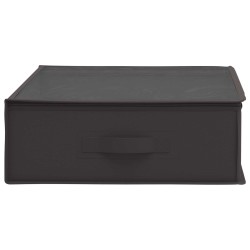 Boîte de rangement avec fenêtre transparente 2 pcs Anthracite 639222639222