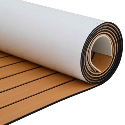 Tapis de bateau Rayé Marron et noir 240 x 60 cm EVA 639227639227