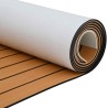 Tapis de bateau Rayé Marron et noir 240 x 60 cm EVA 639227639227