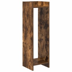Support de Plante 2 pc Chêne Fumé 30 x 30 x 100 cm 639234639234