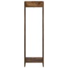 Support de Plante 2 pc Chêne Fumé 30 x 30 x 100 cm 639234639234