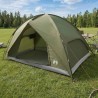 Tente de camping avec un abri imperméable Dôme Vert olive 639236639236