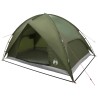 Tente de camping avec un abri imperméable Dôme Vert olive 639236639236