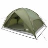 Tente de camping avec un abri imperméable Dôme Vert olive 639245639245