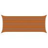 Voile d'ombre Orange et marron 5 x 2 m 100 % polyester Oxford 639251639251