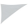 Voile d'ombre Gris clair et blanc 3 x 4 x 5 m 639252639252
