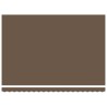 Toile de rechange pour auvent Taupe 4,5 × 3 m Polyester 639254639254