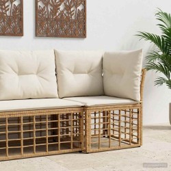 Unité de canapé d'angle modulable pour extérieur Naturel 639259639259