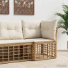 Unité de canapé d'angle modulable pour extérieur Naturel 639259639259