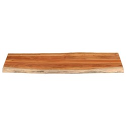Dessus de table 140x60x3,8cm rectangulaire bois massif d'acacia 639264639264