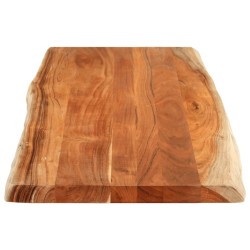 Dessus de table 140x60x3,8cm rectangulaire bois massif d'acacia 639264639264
