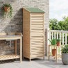 Abri de jardin Naturel 59 x 56 x 176 cm Bois de Sapin Massif 639280639280