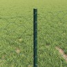 Clôture hexagonale avec poteau 10 x 0,4 m Vert Maille 639292639292