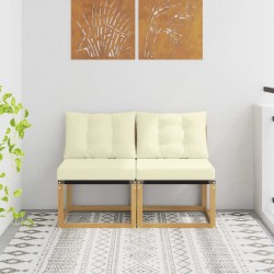 2 Pièce Sofa de milieu extérieur 639301639301