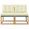 2 Pièce Sofa de milieu extérieur 639301639301