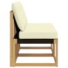2 Pièce Sofa de milieu extérieur 639301639301